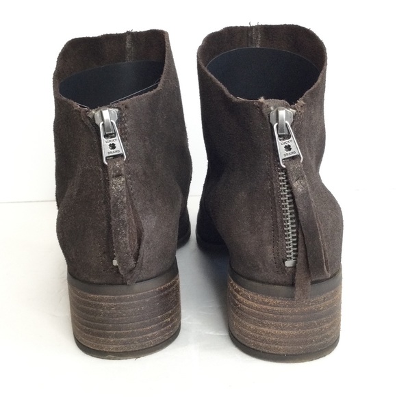 Lucky Brand Distressed Leather Boots - Picture 5 of 5